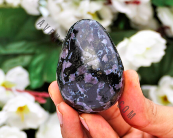 Indigo Gabbro Gemstone Yoni Egg