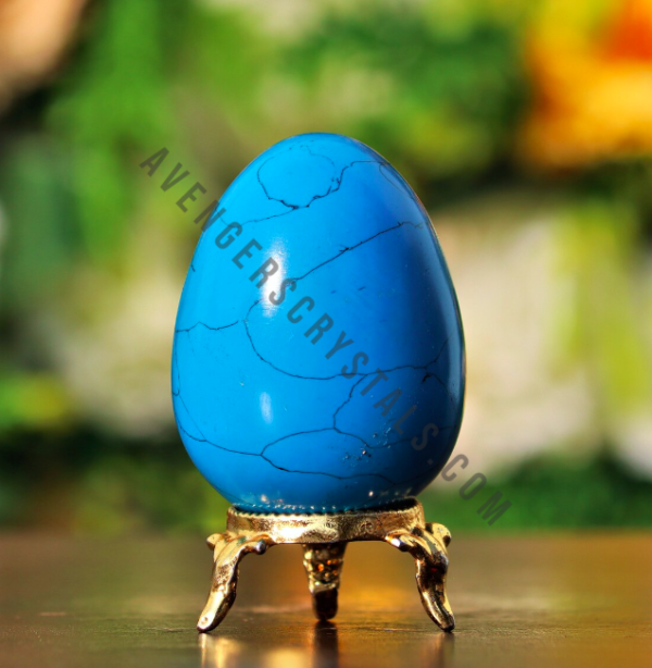 Turquoise Gemstone Yoni Egg