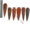 Red Jasper Arrowheads