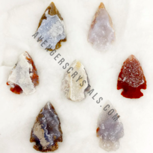 Fancy Jasper Agate Small Arrowheads