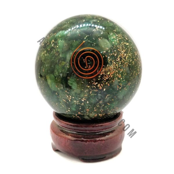 Green Aventurine Orgonite Energy Ball