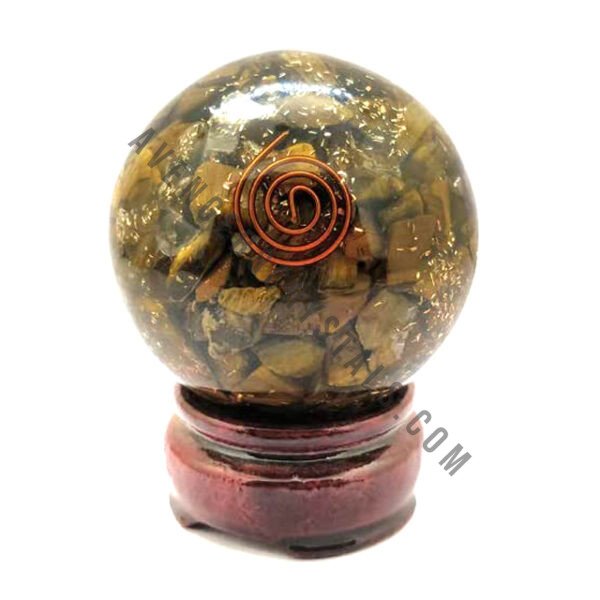 Camel Jasper Orgonite Energy Ball